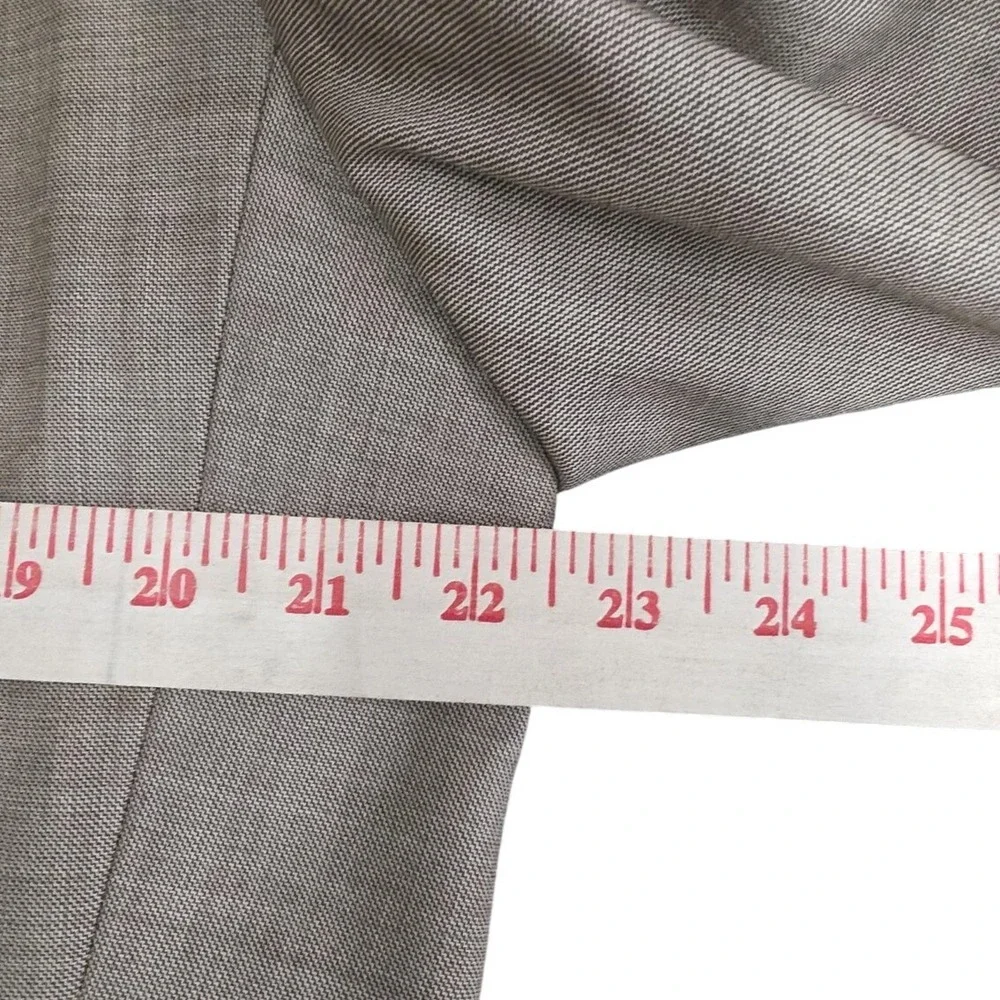 Ralph Lauren Dillard's Exclusive Wool Blazer Plaid Tan‎ Brown Mens Size 44R